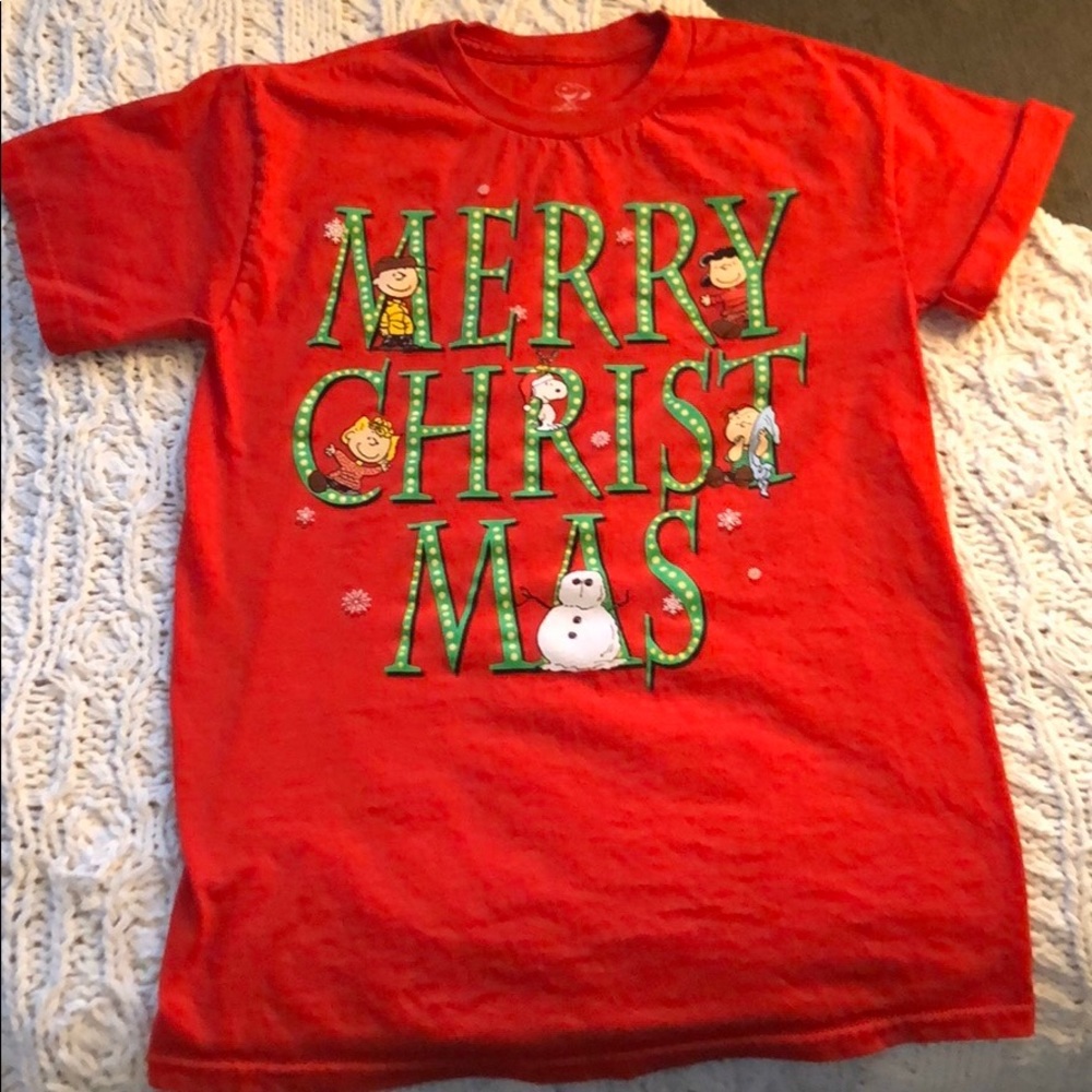 Charlie Brown Christmas t shirt size small
